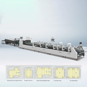 VH-B Series High Speed Paper Box Folding Gluer-All in one