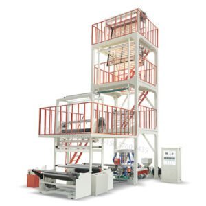 Co-extrusion film blowing machine