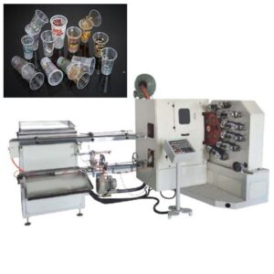 VCP Plastic cup offest printing machine