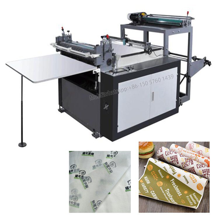 roll to sheet transverse cutting machine