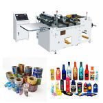 Machine de découpe de feuilles de manchon rétractable machine de coupe en feuille de manchon rétractable