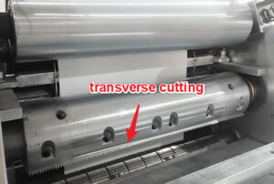 transverse cutting