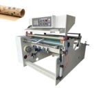 Machine de rebobinage à coupe transversale avec noyau et sans noyau