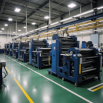 How does the setup time compare between CI flexo and inline flexo presses