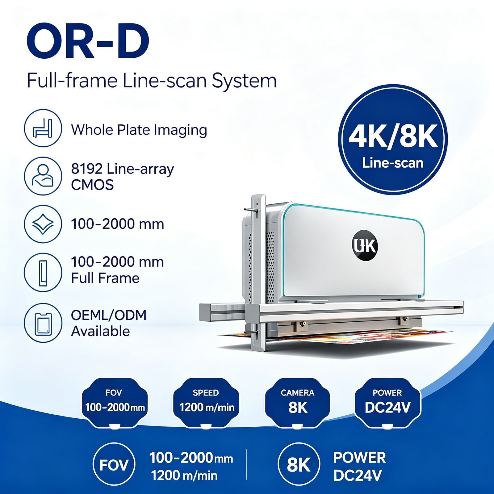OR D 01 Arise OR-D 8K line-scan full-frame web monitoring system