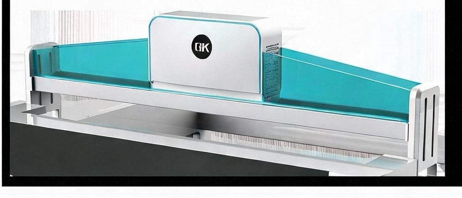 OK-6000 inspection unit mounted on a wide-web press