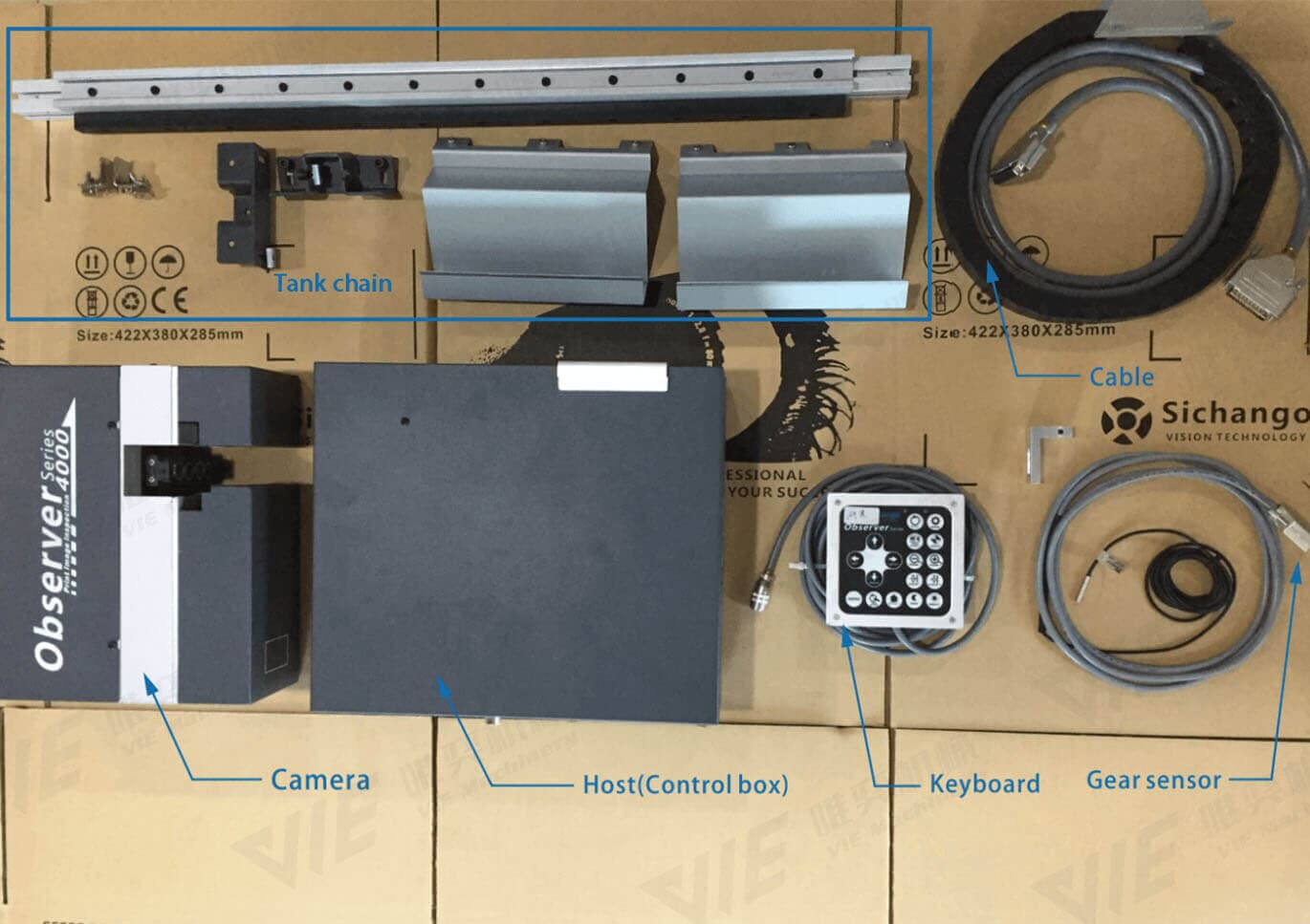 observer components Observer 4000M components